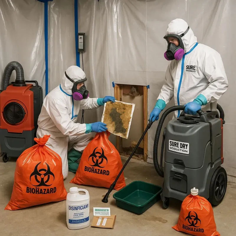 Contaminated Water Handling Protocols process in Shorewood Hills, WI